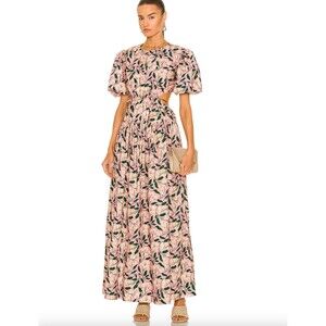 Agua by Agua Bendita | Dresses | Izote Flora Offtheshoulder Ruffled  Embroidered Linen Maxi Dress | Poshmark